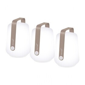 Fermob - Balad LED lamp met batterij set van 3 H 12cm