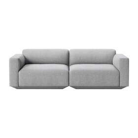 &Tradition - Develius 2-zits sofa 220x70x89cm