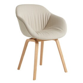 HAY - About a Chair AAC 223 Soft armleunstoel gelakte eiken