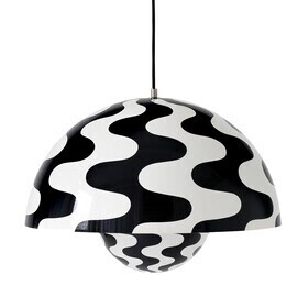 &Tradition - Flowerpot VP2 hanglamp met patroon