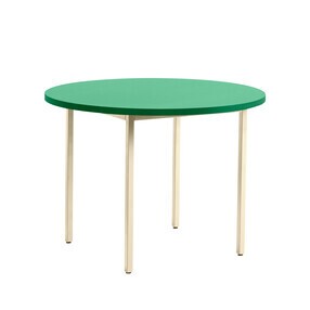 Two-Colour Esstisch Gestell Elfenbein Ø105cm