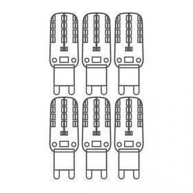Nemo - LED G9 PIN 2,2W set van 6