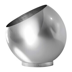 Globe Blumentopf Edelstahl Ø 43cm
