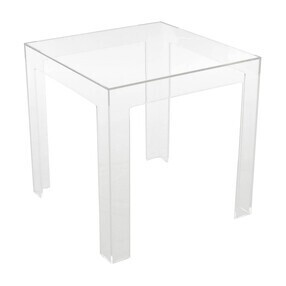 Kartell JOLLY クリア Kartell Jolly Table by Paolo Rizzatto | hive