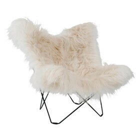 cuero - Iceland Mariposa Butterfly Chair