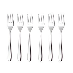 Alessi - Nuovo Milano gebakvorkje set van 6