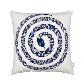 Vitra Graphic Print Pillow Snake | AmbienteDirect