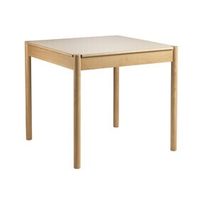 FDB Møbler Table φ700 FDB Møbler Flip-Top Oak Round Dining Table by Børge Mogensen