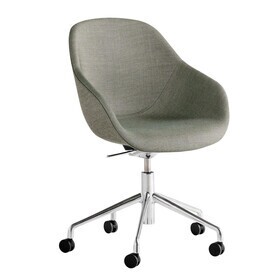 HAY - About a Chair AAC 155 bureaustoel stof onderstel gepolijst