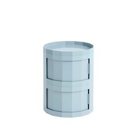 HAY - Facet Container 20 mit Füßen und Rollen