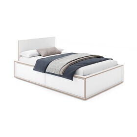 Müller Small Living - Spaze eenpersoonsbed met hoog hoofdeinde 140x200cm