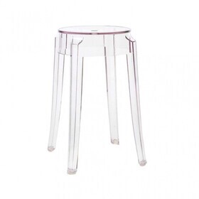 Kartell - Charles Ghost Hocker 46cm