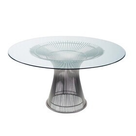 Knoll International - Platner eetatfel Ø 135cm