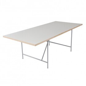 Richard Lampert - Eiermann 1 tafel 200x90cm onderstel midden 110x66x78cm