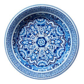 Delft Blue Plate Teppich Ø250cm,Delft Blue Plate Teppich Ø350cm