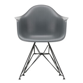 Vitra - Eames Plastic Armchair DAR RE onderstel zwart