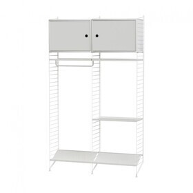 String - Garderobe met 2 kasten 120x200x30cm