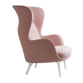Ro™ JH1 Ohrensessel Stoff Füße aus Aluminium