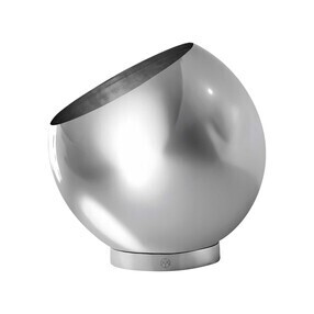 Globe Blumentopf Edelstahl Ø 21cm