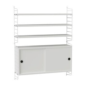 String - Wandplank met kast 78x100x20cm