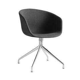 HAY - About a Chair 21 draaistoel gepolsterd onderstel gepolijst