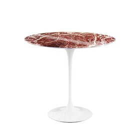 Knoll International - Saarinen bijzettafel Ø 41cm marmer