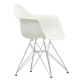 Vitra - Eames Plastic Armchair DAR verchroomd