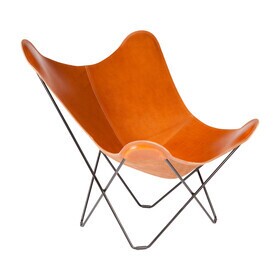 cuero - Pampa Mariposa Butterfly Chair
