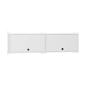 String - Hangkast met klepdeuren 156x50x30cm