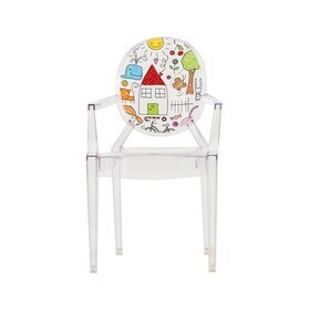 Kartell - Lou Lou Ghost - Kinderstoel met motief