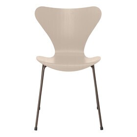 Fritz Hansen - Serie 7™ stoel geverfd essenhout bruin brons