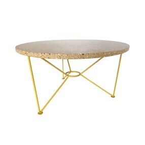 The Low Table Beistelltisch Terrazzo Ø65cm