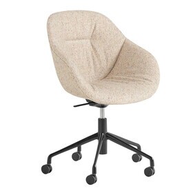 HAY - About a Chair AAC 155 Soft bureaustoel onderstel zwart