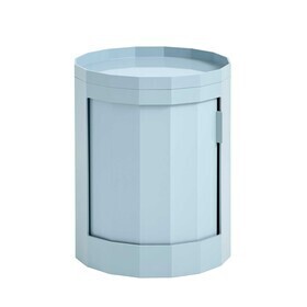 HAY - Facet Container niedrig mit Füßen und Rollen